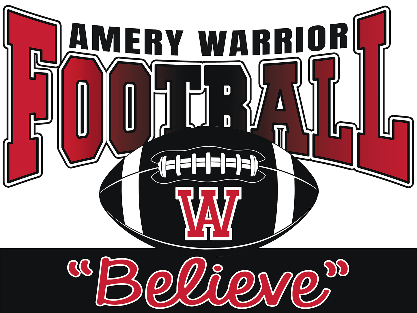 Amery Football Yard Signs