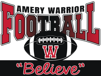 Amery Football Yard Signs