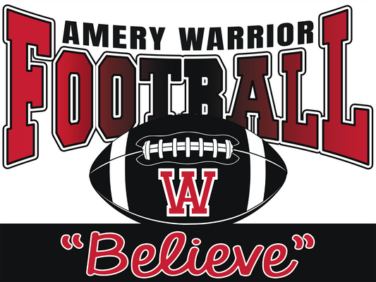 Amery Football Yard Signs