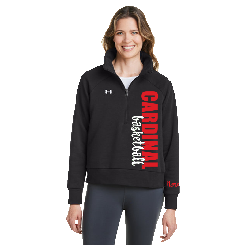 Custom Under Armour Ladies' Rival Fleece Quarter-Zip