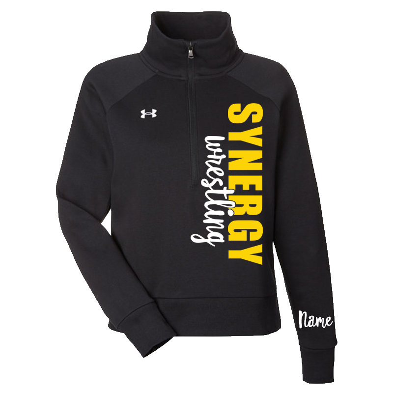 Custom Under Armour Ladies' Rival Fleece Quarter-Zip