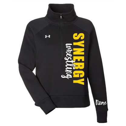 Custom Under Armour Ladies' Rival Fleece Quarter-Zip