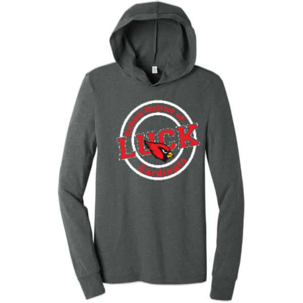 Cardinal Pride-Long Sleeve Hooded T-Shirt