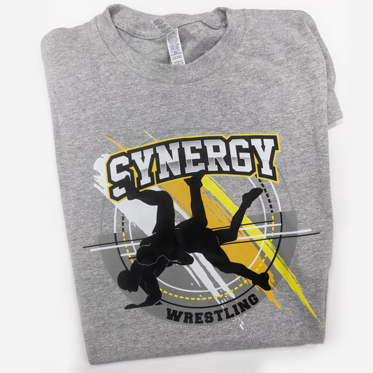 Short-Sleeve Tee-Wrestling Grey