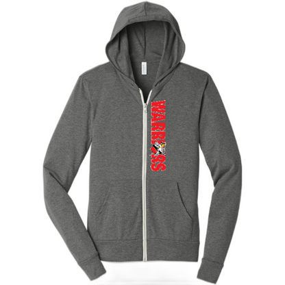BELLA+CANVAS ® Unisex Triblend Full-Zip Lightweight Hoodie