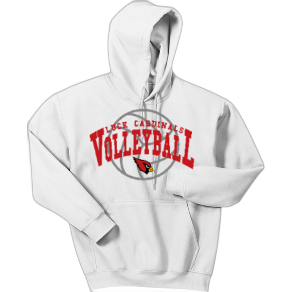 Gildan® - Heavy Blend™ Hooded Sweatshirt.  Volleyball